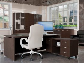 Комплект офисной мебели Президент-ПРО в Искитиме - iskitim.mebel-nsk.ru | фото