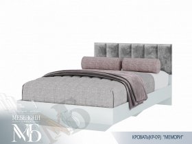 Кровать 1,2м Мемори КР-09 в Искитиме - iskitim.mebel-nsk.ru | фото
