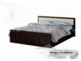 Кровать двуспальная 1,4м Фиеста (BTS) в Искитиме - iskitim.mebel-nsk.ru | фото