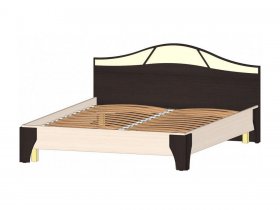 Кровать двуспальная 1,6 м Верона (Линаура) в Искитиме - iskitim.mebel-nsk.ru | фото