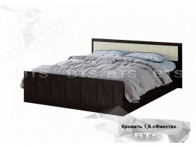 Кровать двуспальная 1,6м LIGHT Фиеста (BTS) в Искитиме - iskitim.mebel-nsk.ru | фото