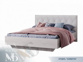 Кровать двуспальная 1,6м Кимберли КР-13 в Искитиме - iskitim.mebel-nsk.ru | фото