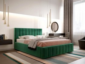 Кровать мягкая 1,4 Вена стандарт, вар.1 в Искитиме - iskitim.mebel-nsk.ru | фото