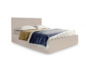 Кровать мягкая 1,6 Сиеста стандарт, вар.2 в Искитиме - iskitim.mebel-nsk.ru | фото