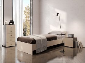 Кровать односпальная 0,9м Гиза в Искитиме - iskitim.mebel-nsk.ru | фото