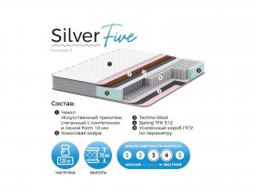 Матрас Silver Five в Искитиме - iskitim.mebel-nsk.ru | фото