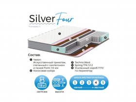 Матрас Silver Four в Искитиме - iskitim.mebel-nsk.ru | фото
