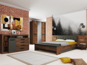 Модульная спальня Глазго в Искитиме - iskitim.mebel-nsk.ru | фото