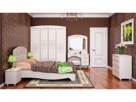 Модульная спальня Каролина в Искитиме - iskitim.mebel-nsk.ru | фото