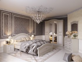 Модульная спальня Николь (Мебельград) в Искитиме - iskitim.mebel-nsk.ru | фото