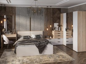 Модульная спальня Норд в Искитиме - iskitim.mebel-nsk.ru | фото