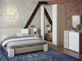 Модульная спальня «Валери» в Искитиме - iskitim.mebel-nsk.ru | фото