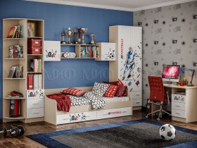 Модульная спальня Вега NEW Boy в Искитиме - iskitim.mebel-nsk.ru | фото