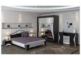 Модульная спальня Верона (Линаура) в Искитиме - iskitim.mebel-nsk.ru | фото