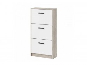 Обувница ОБ-2 Вега (дуб крафт серый/белый) в Искитиме - iskitim.mebel-nsk.ru | фото