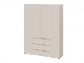Шкаф четырехстворчатый с ящиками Люмо ШК-05 в Искитиме - iskitim.mebel-nsk.ru | фото