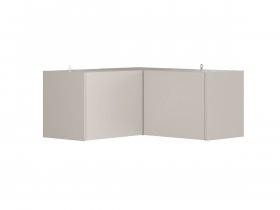 Шкаф навесной ШКН-08 Пандора (кашемир/MF03) в Искитиме - iskitim.mebel-nsk.ru | фото