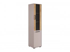 Стеллаж Лайт-2 (кашемир/дуб крафт золотой) в Искитиме - iskitim.mebel-nsk.ru | фото