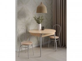 Стол обеденный Орфей-4 (дуб крафт золотой) в Искитиме - iskitim.mebel-nsk.ru | фото