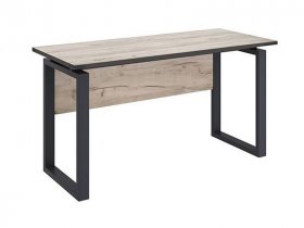 Стол офисный Ст077.0_140 Гермес лофт (дуб крафт серый) в Искитиме - iskitim.mebel-nsk.ru | фото