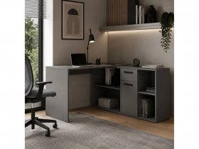 Стол письменный Лайт 03.245 (темно-серый) в Искитиме - iskitim.mebel-nsk.ru | фото