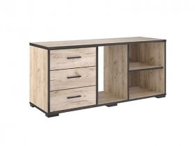 Тумба 1200 Тм075.0 Гермес лофт (дуб крафт серый) в Искитиме - iskitim.mebel-nsk.ru | фото