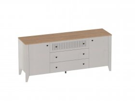 Тумба 2двери 3ящ. Валенсия (гостиная) в Искитиме - iskitim.mebel-nsk.ru | фото