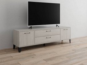 Тумба под ТВ Парус-13 (ясень анкор светлый) в Искитиме - iskitim.mebel-nsk.ru | фото