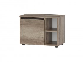 Тумба прикроватная ТБ-14 Энигма (венге/дуб каньон) в Искитиме - iskitim.mebel-nsk.ru | фото