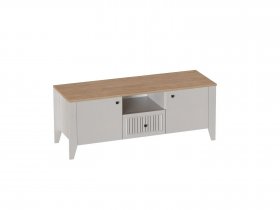 Тумба узкая 2дв. 1ящ. Валенсия (гостиная) в Искитиме - iskitim.mebel-nsk.ru | фото